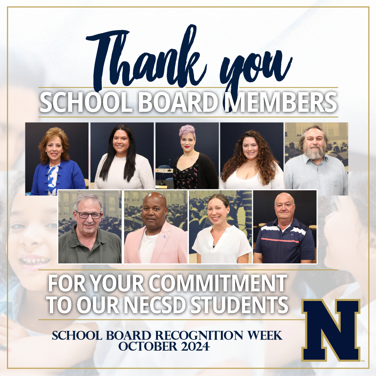 Celebrating NYS School Board Recognition Week News NECSD